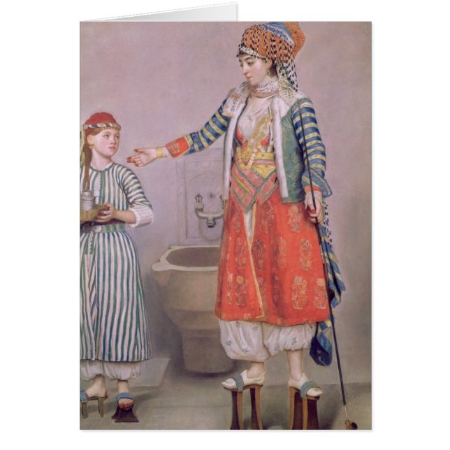 Turkish Woman with her Servant (Front)