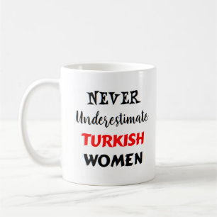 turkish women coffee mug