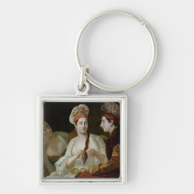 Turkish Women Key Ring (Front)