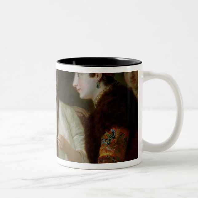 Turkish Women Two-Tone Coffee Mug (Right)