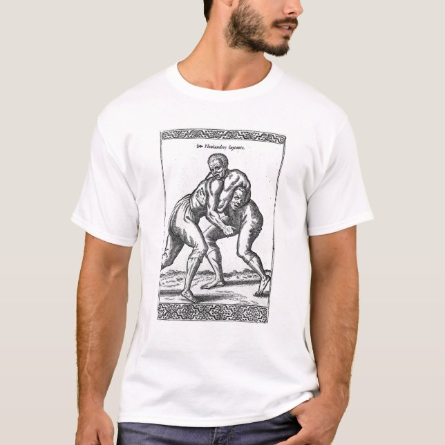 Turkish Wrestlers T-Shirt (Front)