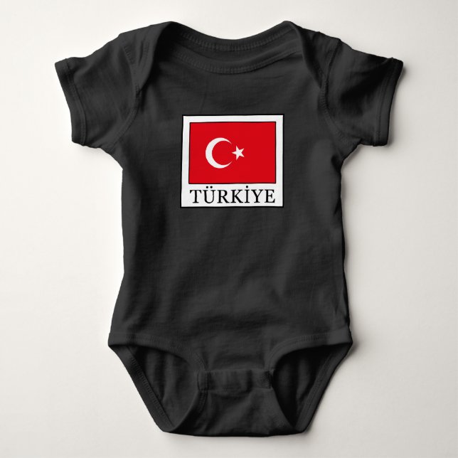 Türkiye Baby Bodysuit (Front)