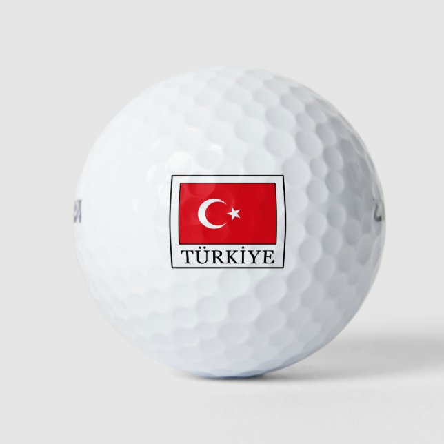 Türkiye Golf Balls (Front)
