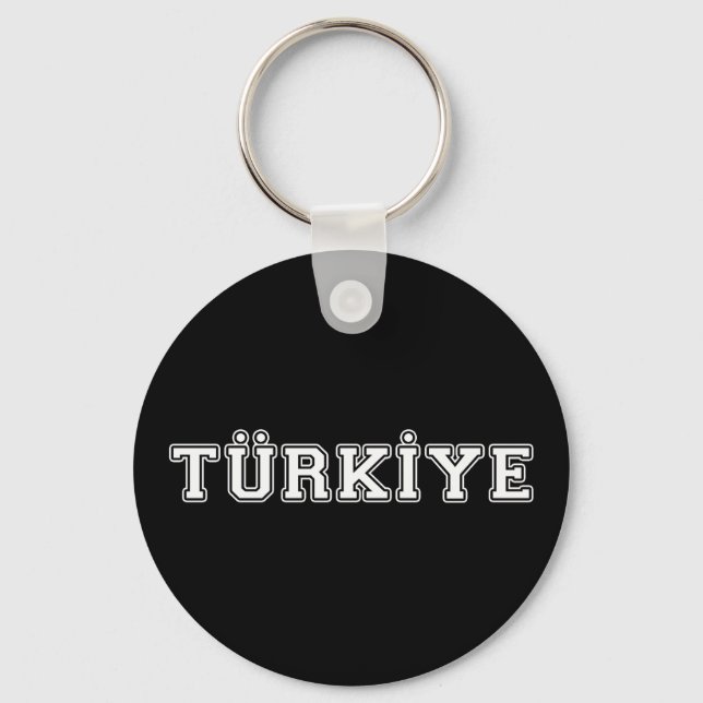 Türkiye Key Ring (Front)