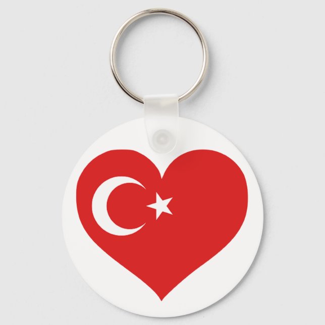 Turkiye Love Key Ring (Front)