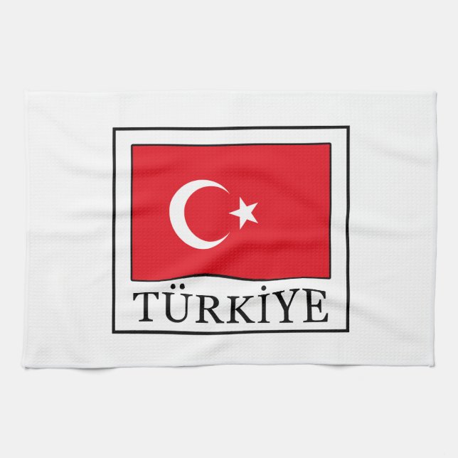 Türkiye Tea Towel (Horizontal)
