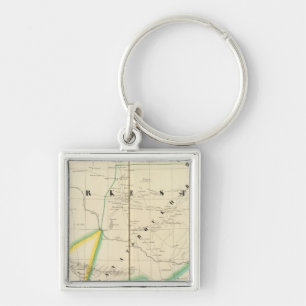 Turkmenistan Asia 54 Key Ring