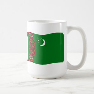 Turkmenistan Flag Mug