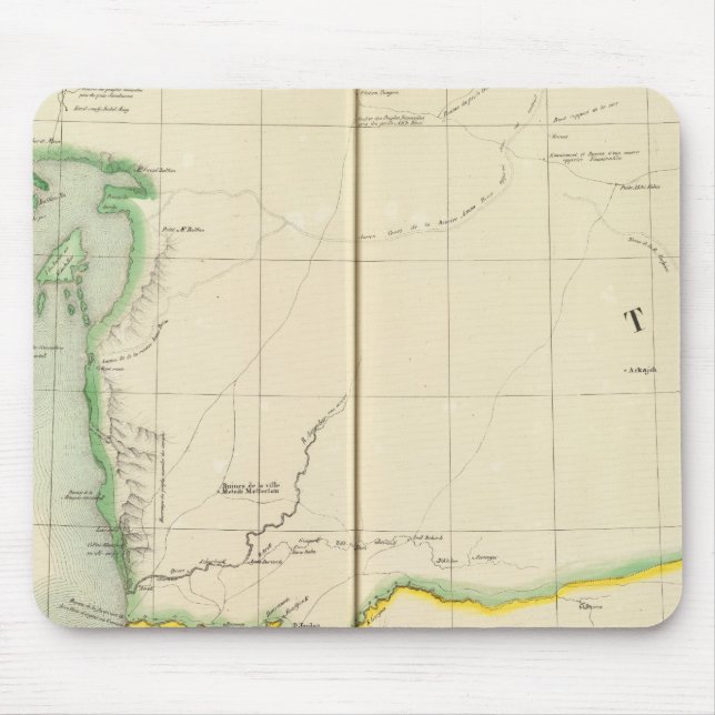 Turkmenistan Iran 53 Mouse Pad (Front)