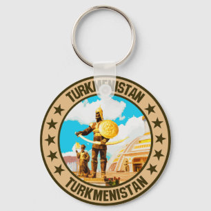Turkmenistan                                       key ring