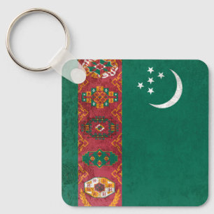 Turkmenistan Key Ring
