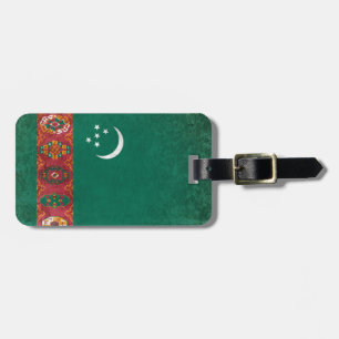 Turkmenistan Luggage Tag