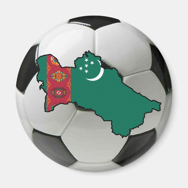 Turkmenistan national team magnet (Front)
