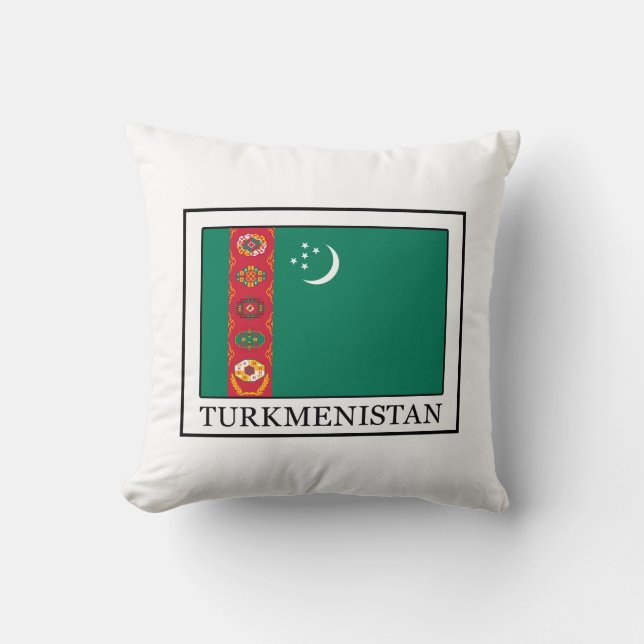 Turkmenistan pillow (Front)