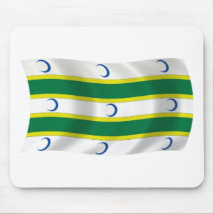 Turkmens Flag Mousepad