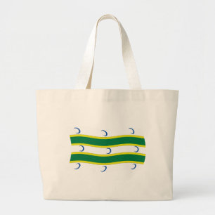 Turkmens Flag Tote Bag