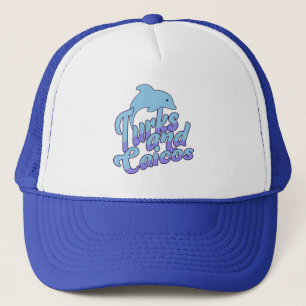 Turks and Caicos Dolphin Trucker Hat