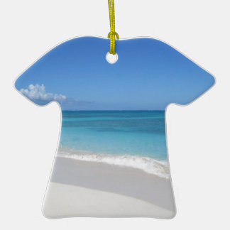 Turks and Caicos Dream Beach Ceramic Tree Decoration
