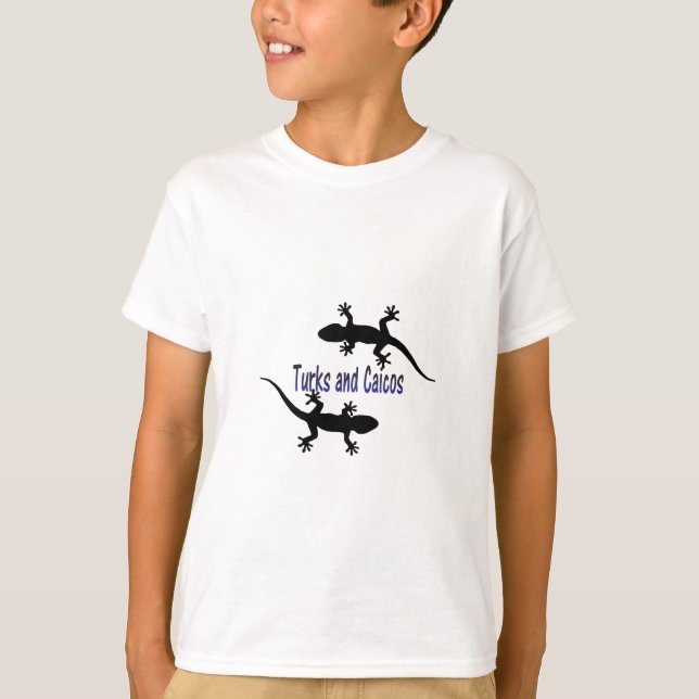 turks and caicos geckos T-Shirt (Front)