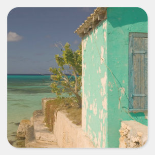 Turks and Caicos, Grand Turk Island, Cockburn 4 Square Sticker