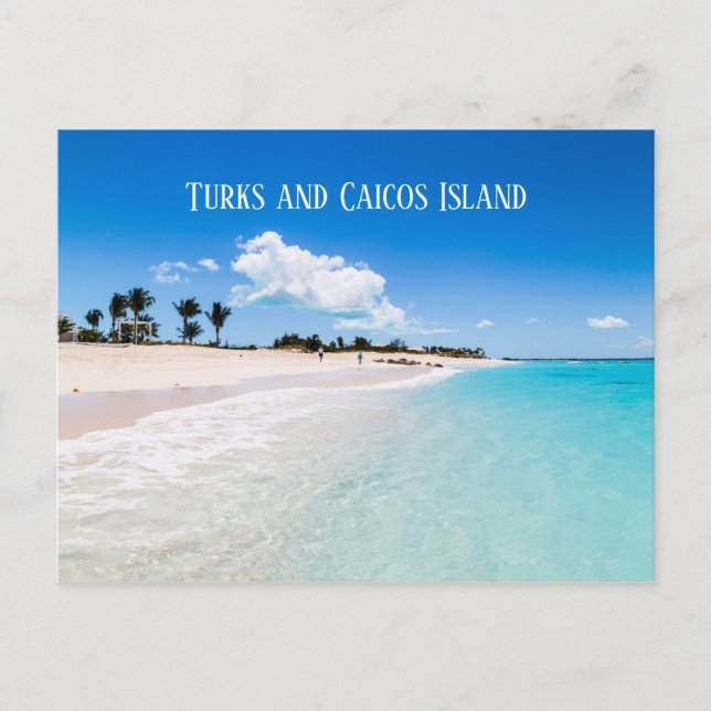 Turks and Caicos Island Postcard (Front)