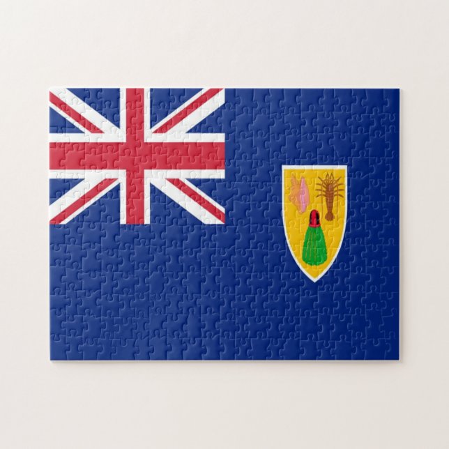 Turks and Caicos Islands - Flag - Jigsaw Puzzle (Horizontal)