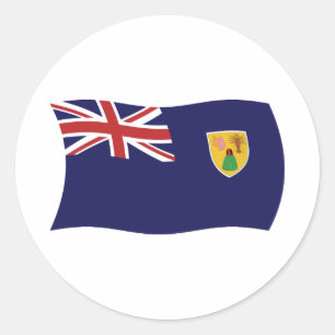 Turks And Caicos Islands Flag Sticker