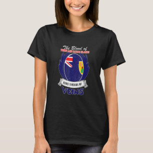 Turks And Caicos Islands In My Veins T-Shirt