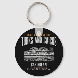 Turks and Caicos Islands Key Ring