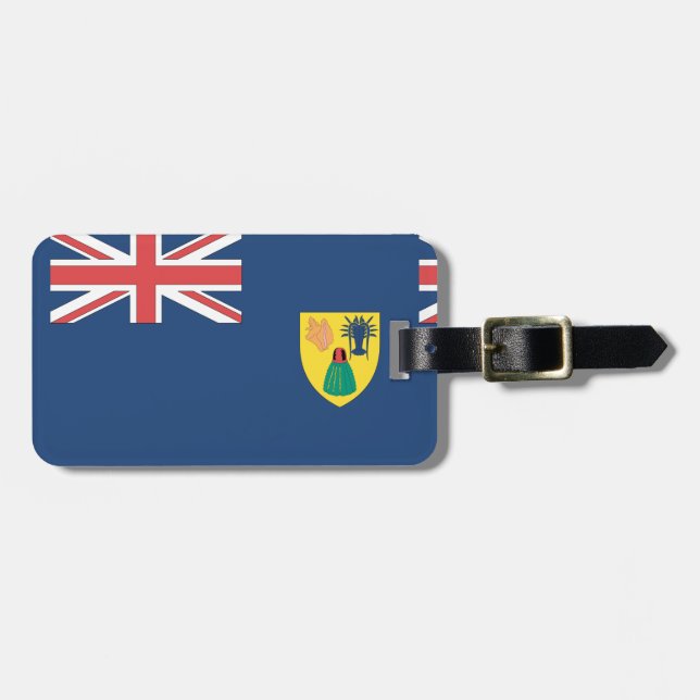Turks and Caicos Luggage Tag (Front Horizontal)