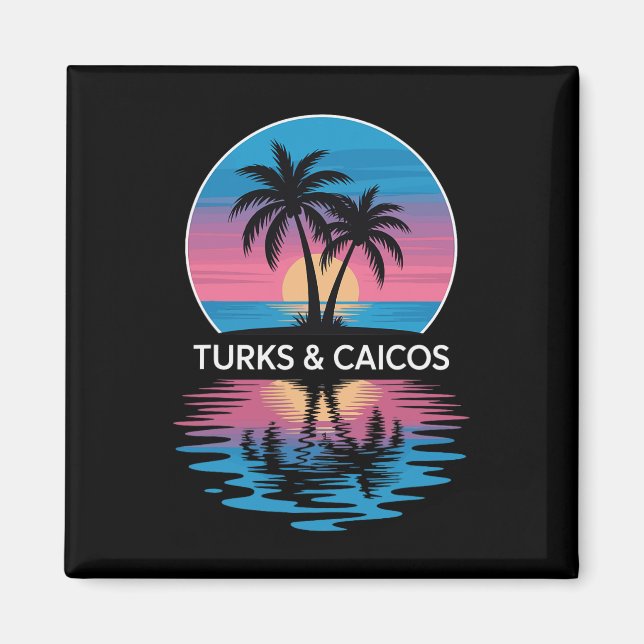 Turks And Caicos  Magnet (Front)