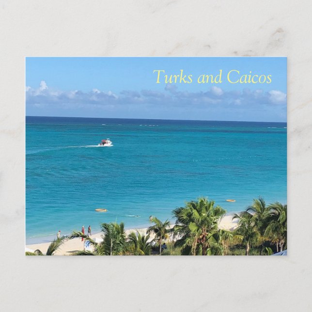Turks and Caicos Postcard (Front)