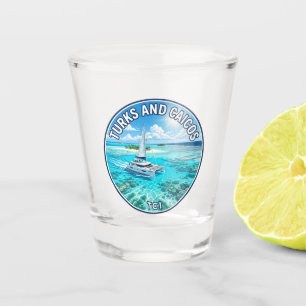 Turks and Caicos Turks and Caicos Shot Glass