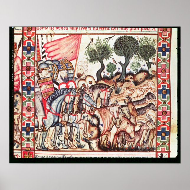 Turks and Moors Regaining their Land Poster (Front)