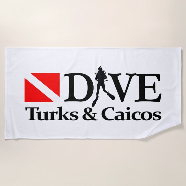 Turks & Caicos DV4 Beach Towel (Front)