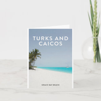 Turks Caicos Grace Bay Dream Invitation
