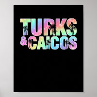 Turks & Caicos Palm Trees Souvenir
