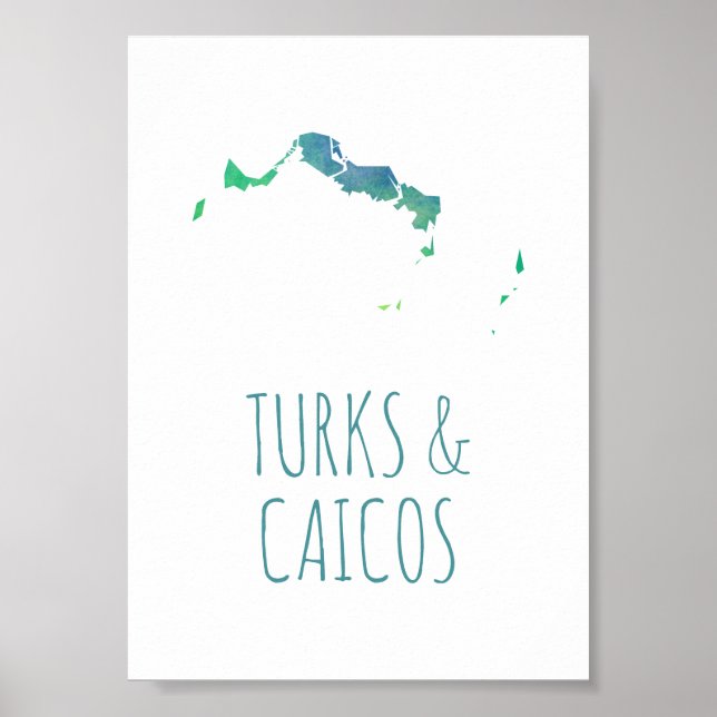 Turks & Caicos Poster (Front)