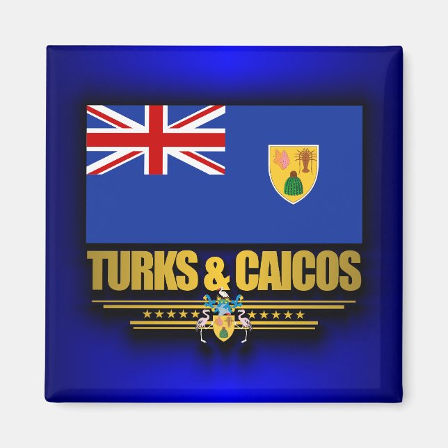 Turks & Caicos Pride Magnet (Front)