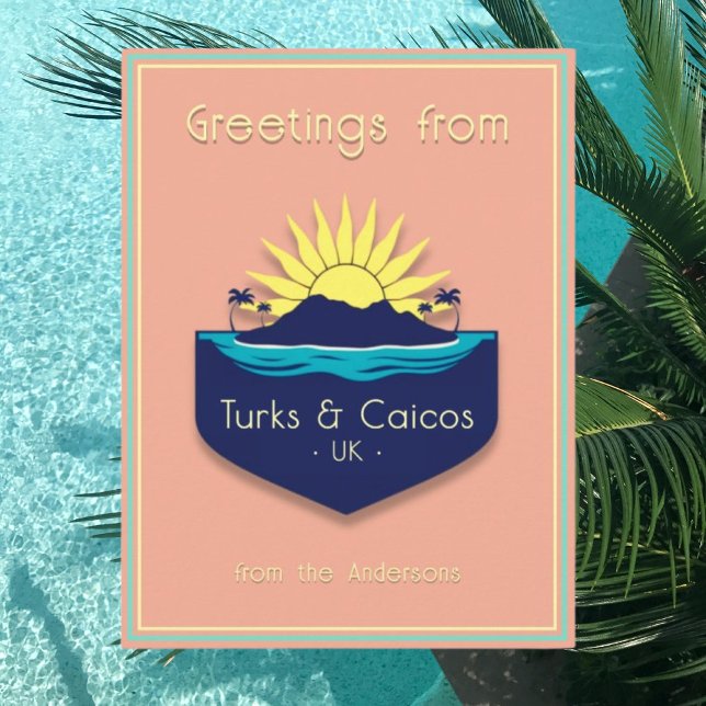 Turks & Caicos UK vacation Postcard (Creator Uploaded)