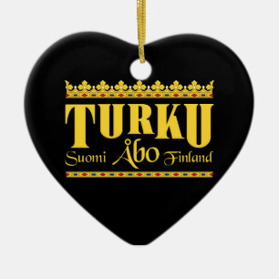 Turku Finland ornament