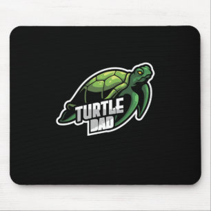 Turlte Lover Turtle Dad Mouse Pad