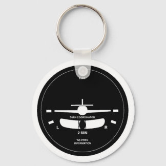 Turn Coordinator Key Ring