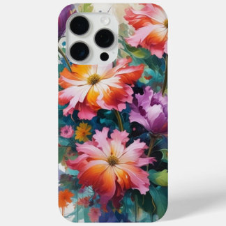 Turn Heads with a Bold Gift, Beautiful Floral iPhone 15 Pro Max Case