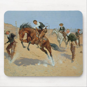 Turn Him Loose, Bill, c.1893 (oil on canvas) Mouse Pad