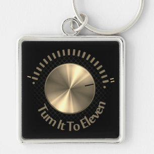 Turn It To Eleven Key Ring
