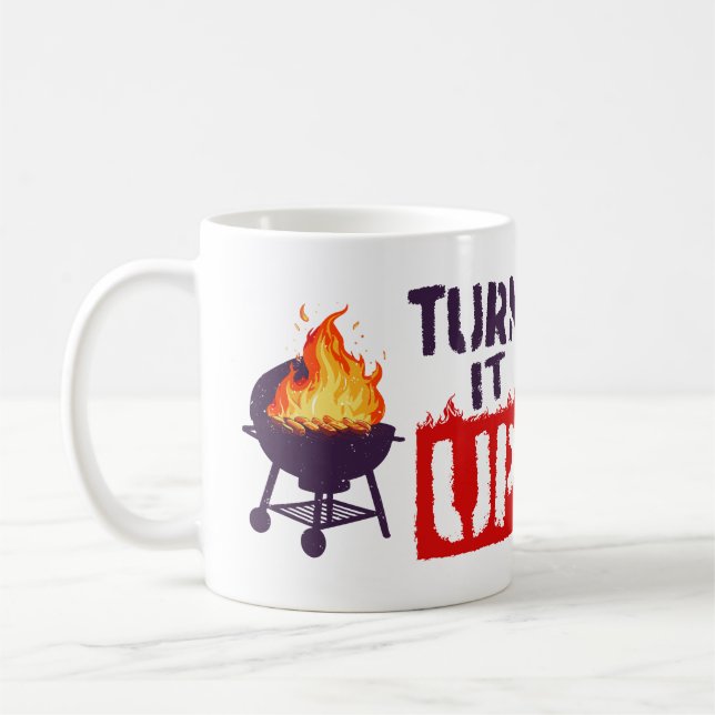 Turn It Up Coffee Mug (Left)