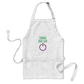 Turn me on funny standard apron