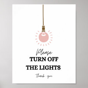 Turn Off the Lights Poster