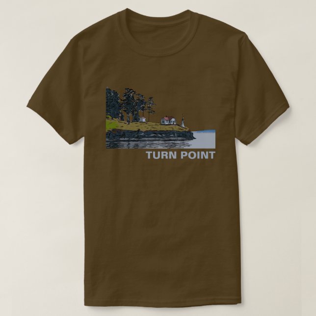 TURN POINT - Stuart Island T-Shirt (Design Front)